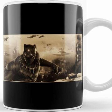Baskı Dükkanı Black Panther Wars Kupa