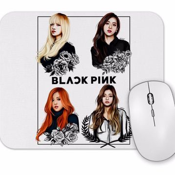 Baskı Dükkanı Black Pink Blackpink Mouse Pad