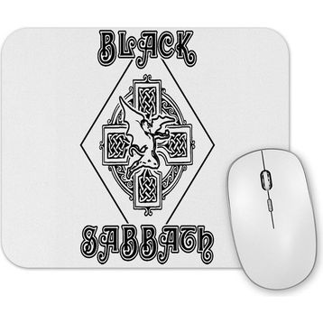 Baskı Dükkanı Black Sabat Mouse Pad