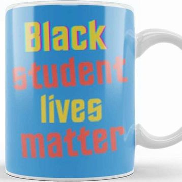 Baskı Dükkanı Black Student Lives Matter Kupa