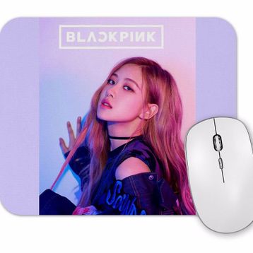 Baskı Dükkanı Blackpink Rose Mouse Pad