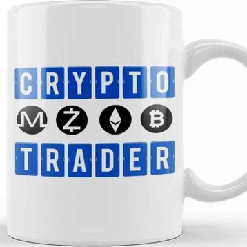 Baskı Dükkanı Blockchain Crypto Trader Bitcoin Hodl Btc Kupa