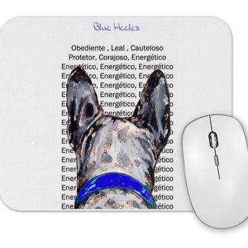 Baskı Dükkanı Blue Heeler Pug Köpek Mouse Pad