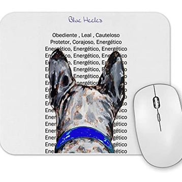 Baskı Dükkanı Blue Heeler Pug Köpek Mouse Pad