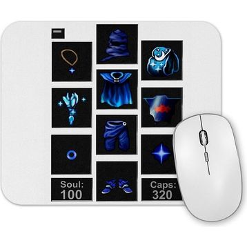 Baskı Dükkanı Blue Set Tibia Mouse Pad