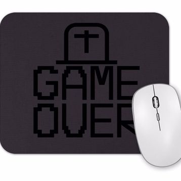 Baskı Dükkanı Blusa Game Over Mouse Pad