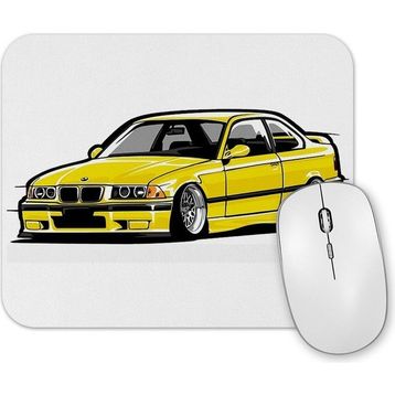 Baskı Dükkanı Bmw Stanced Out E36 Mouse Pad