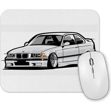 Baskı Dükkanı Bmw Stanced Out E36 Mouse Pad