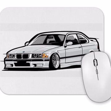 Baskı Dükkanı Bmw Stanced Out E36 Mouse Pad