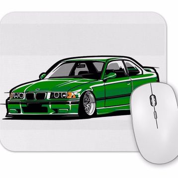 Baskı Dükkanı Bmw Stanced Out E36 Mouse Pad