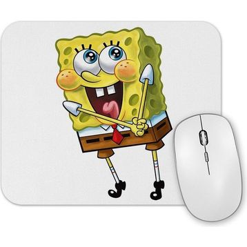 Baskı Dükkanı Bob Esponja Sünger Bob Mouse Pad