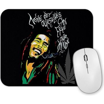 Baskı Dükkanı Bob Marley Frase Mouse Pad