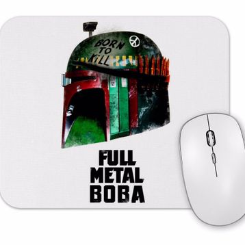 Baskı Dükkanı Boba Fett Full Metal Boba Mouse Pad
