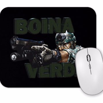 Baskı Dükkanı Boina Verde Mouse Pad