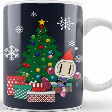 Baskı Dükkanı Bomberman Around the Christmas Tree Kupa