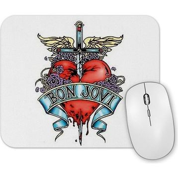 Baskı Dükkanı Bon Jovi Guns And Roses Poison Cinderella Skid Row Aerosmith Whitesnake Mouse Pad