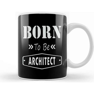 Baskı Dükkanı Born to Be Architect Kupa Bardak