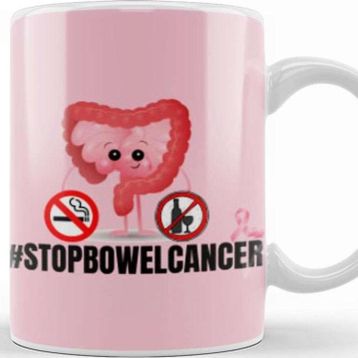 Baskı Dükkanı Bowel Cancer Awareness Da Bowel Cancer Awareness Month Kupa Bardak