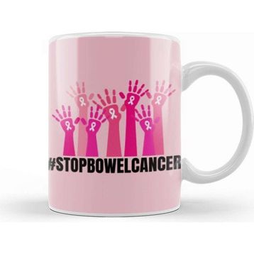 Baskı Dükkanı Bowel Cancer Awareness Day Kupa Bardak