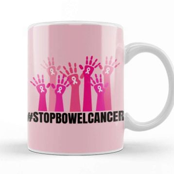 Baskı Dükkanı Bowel Cancer Awareness Day Kupa Bardak