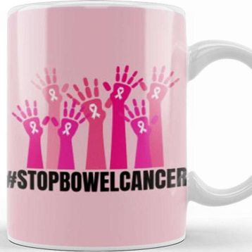 Baskı Dükkanı Bowel Cancer Awareness Day Kupa Bardak