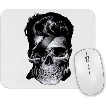 Baskı Dükkanı Bowie Caveira Mouse Pad