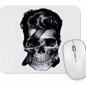 Baskı Dükkanı Bowie Caveira Mouse Pad