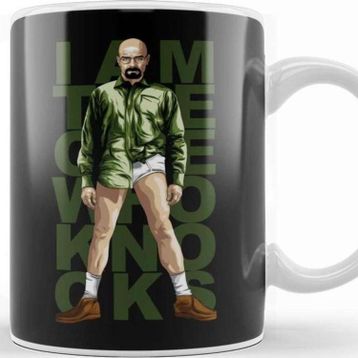 Baskı Dükkanı Breaking Bad Walter White Knocks Kupa Bardak