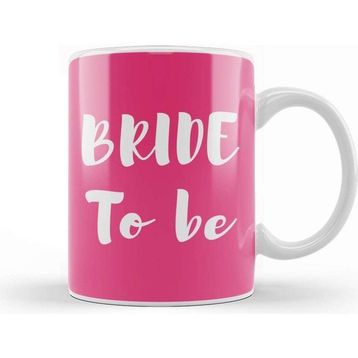 Baskı Dükkanı Bride To Be Loop Font Kupa Bardak