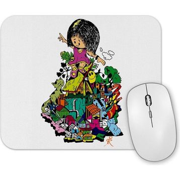 Baskı Dükkanı Brincando Na Rua Mouse Pad