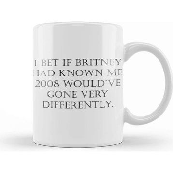 Baskı Dükkanı Britney Brag Kupa