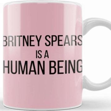 Baskı Dükkanı Britney Spears is a Guman Bing Kupa