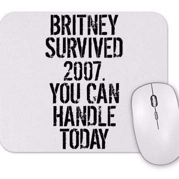Baskı Dükkanı Britney Survived 2007 Mouse Pad