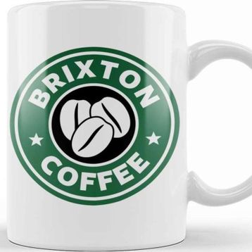 Baskı Dükkanı Brixton Coffee Starbucks Kupa
