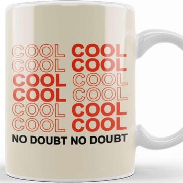 Baskı Dükkanı Brooklyn 99 Cool Cool No Doubt No Doubt Black And Red Kupa