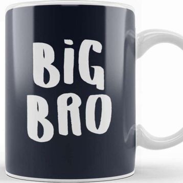 Baskı Dükkanı Brother Big Bro Slogan Kupa