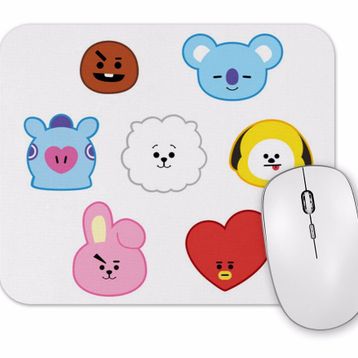 Baskı Dükkanı BT21 Bts Mouse Pad