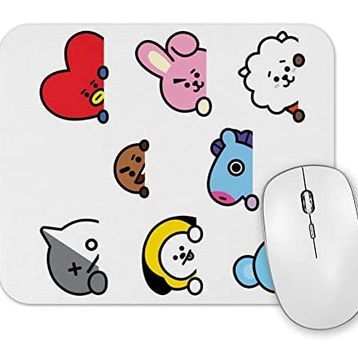 Baskı Dükkanı BT21 Bts Mouse Pad
