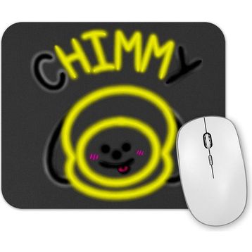 Baskı Dükkanı BT21 Glowing Chimmy Bts Mouse Pad
