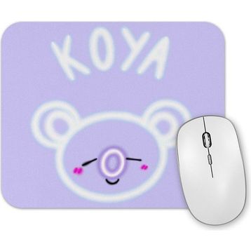 Baskı Dükkanı BT21 Glowing Koya Bts Mouse Pad