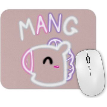 Baskı Dükkanı BT21 Glowing Mang Bts Mouse Pad