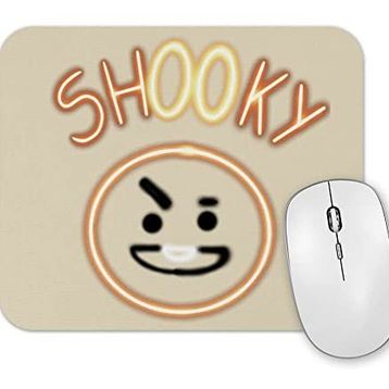 Baskı Dükkanı BT21 Glowing Shooky Bts Mouse Pad