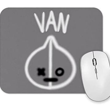 Baskı Dükkanı BT21 Glowing Van Bts Mouse Pad