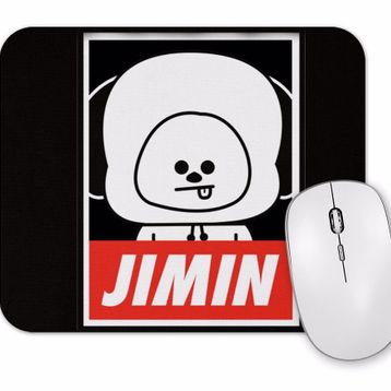 Baskı Dükkanı BT21 Jimin Bts Mouse Pad