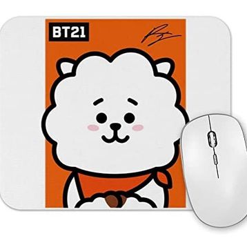 Baskı Dükkanı BT21 Rj Bts Mouse Pad