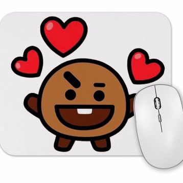 Baskı Dükkanı BT21 Shooky Bts Mouse Pad