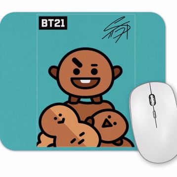 Baskı Dükkanı BT21 Shooky Bts Mouse Pad