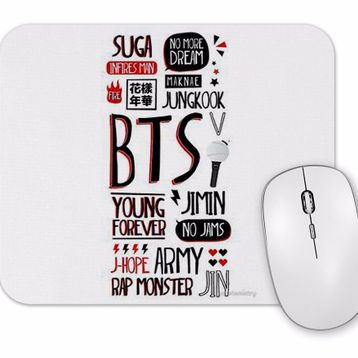 Baskı Dükkanı Bts 02 Mouse Pad