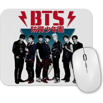 Baskı Dükkanı Bts 80s Vintage Dark Wild Mouse Pad