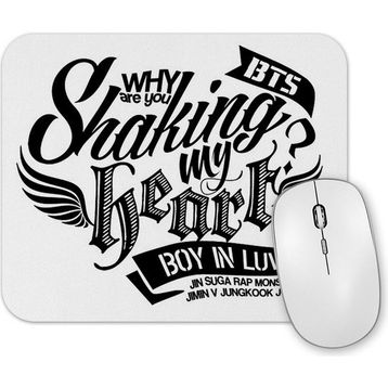 Baskı Dükkanı Bts Bangtan Boys Boy in Luv Mouse Pad